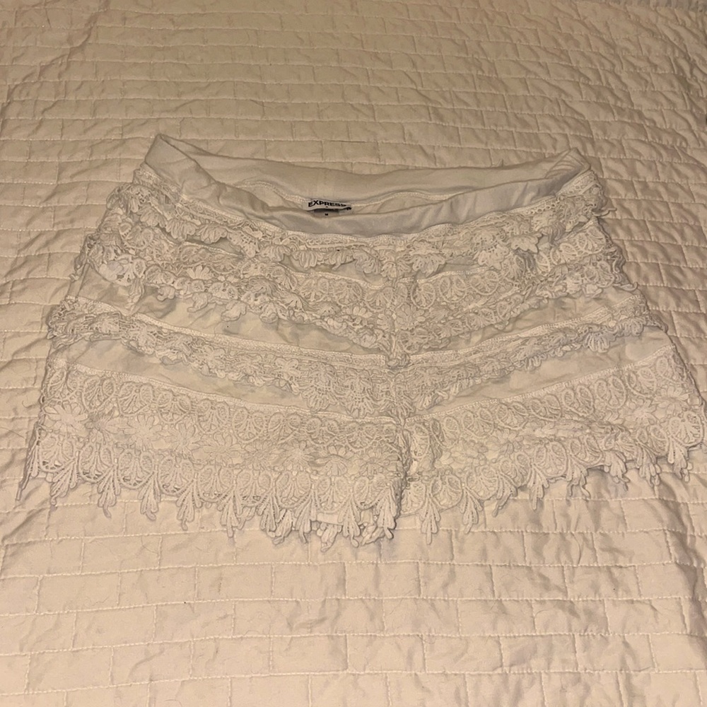 Ruffled Express Shorts Skirt